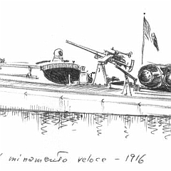 1916 - MAS trasformato per minamento veloce